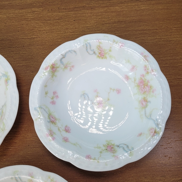 Haviland The Princess Rimmed Fruit Dessert Sauce Bowl Limoges France Lot of 3 - Picture 3 of 9